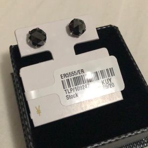 Black Diamond Earrings